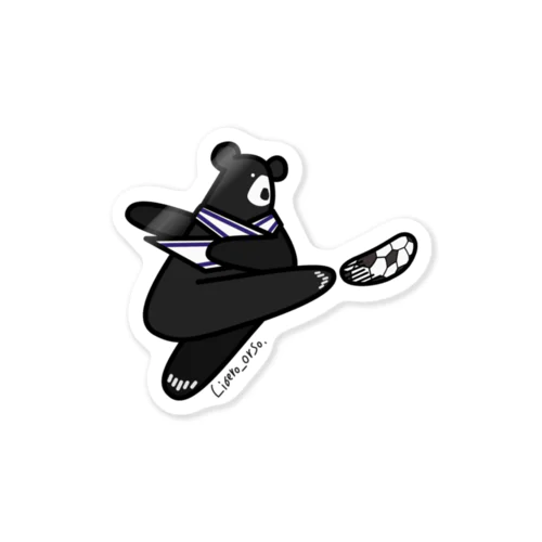 Libero_orso くまさん Sticker