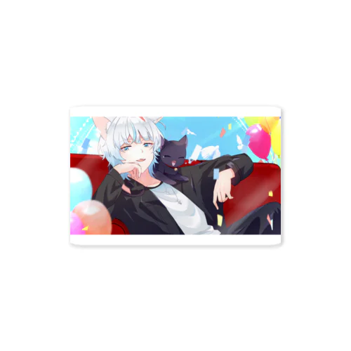 白凪ふゆ生誕祭2025記念グッズ Sticker