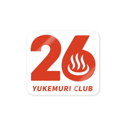 26 YUKEMURI CLUB Sticker