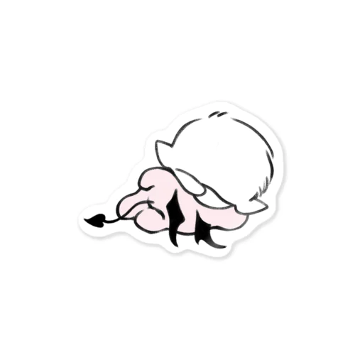涅槃ベビ(尻)ステッカー Sticker