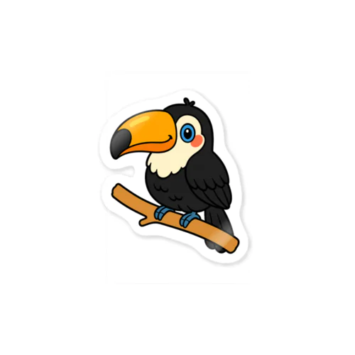 「にっこりオオハシ」トロピカルスマイルシリーズ Sticker