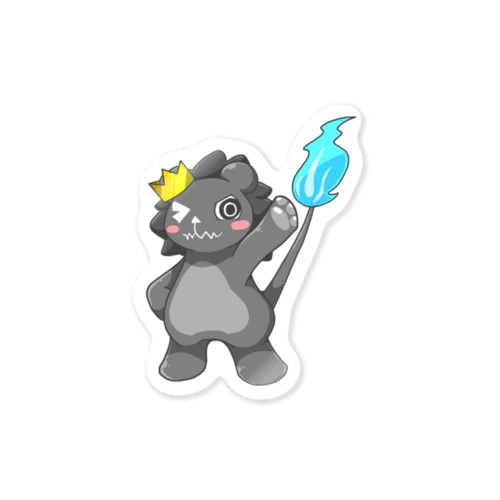 魔王くろつるつるバージョン(っ・ω・ｃ) Sticker
