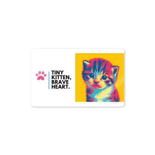 チョコちゃん（ベビー＆ロゴ1） Sticker