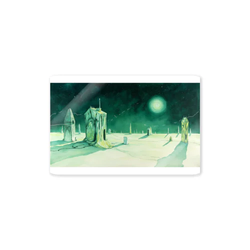 AIアート ステッカー（カットタイプ・高品質）/ kasamacura Sticker