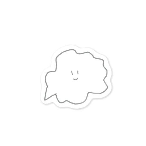 もやもや 見守りステッカー Sticker
