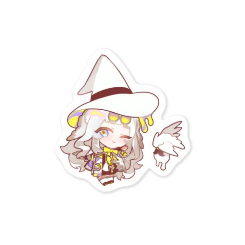 仔虎ゆこSD体 Sticker