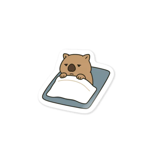寝起きのウォンバット Sticker