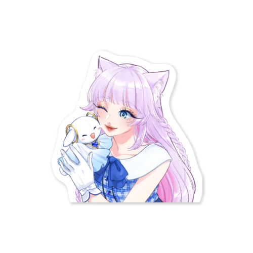 人間ぶち喰いチワワ(2025生誕記念ver) Sticker