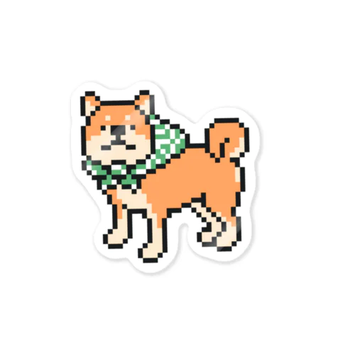 犬 #柴犬 #ドット絵」ステッカーの通販 ∞ SUZURI（スズリ）