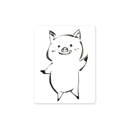 ほんわりぶた Sticker