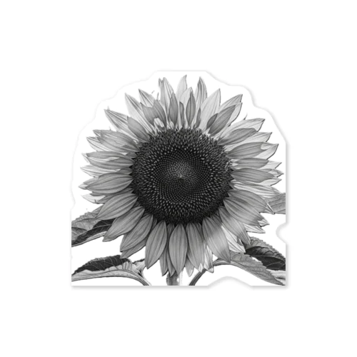 ヒマワリ-38,大模倣美術館　2025夏コレクション Sticker