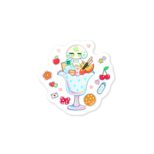 ちべたんパフェ Sticker