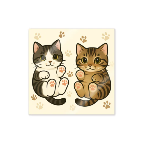 そう＆とらステッカー Sticker