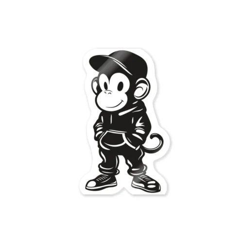 Chatter Monkey Sticker