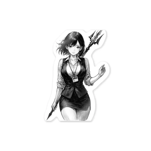 OL×武器（短槍）-墨のしらべ- Sticker