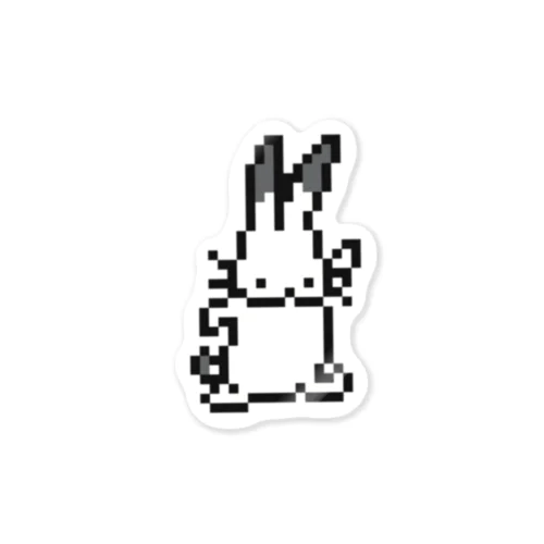 ドットドコうさ Sticker