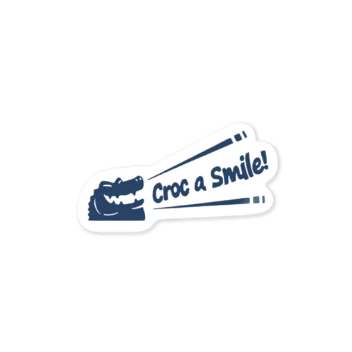 Croc a Smile! Sticker