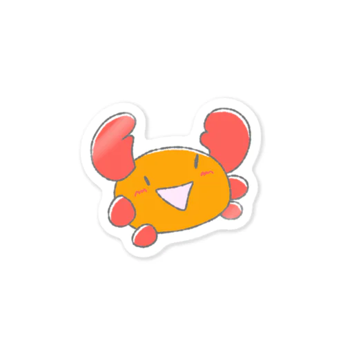 かにちゃん作画崩壊 Sticker