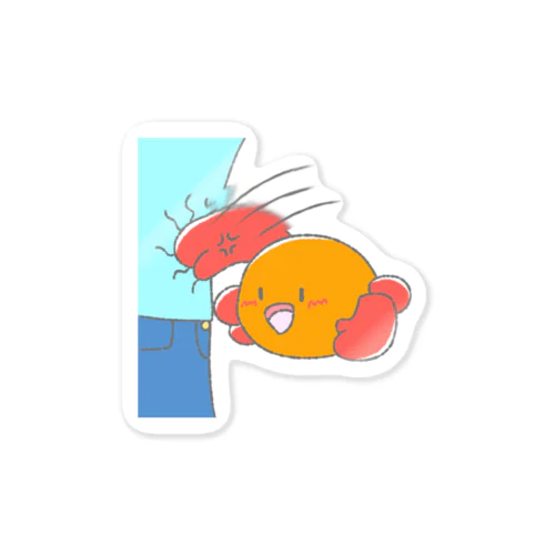 かにちゃんドゴッ Sticker