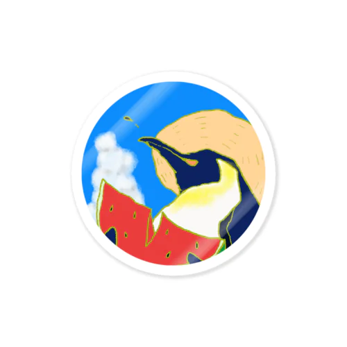 夏！スイカ！ Sticker
