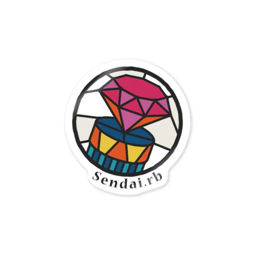 Sendai.rbロゴ Sticker