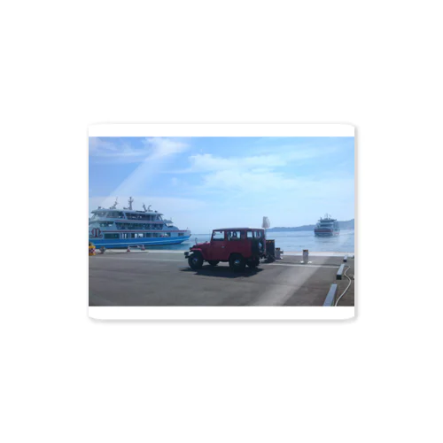 宮島口フェリー乗り場 Sticker