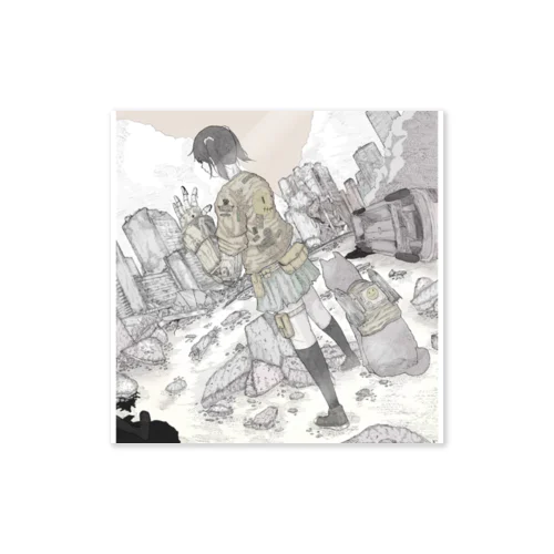 誰が片付けると思ってやがる Sticker