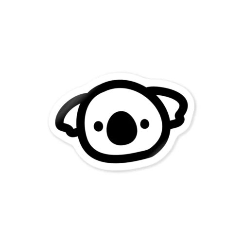 play for Australia コアラ（主張強め） Sticker