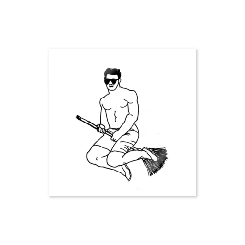 happy man Sticker