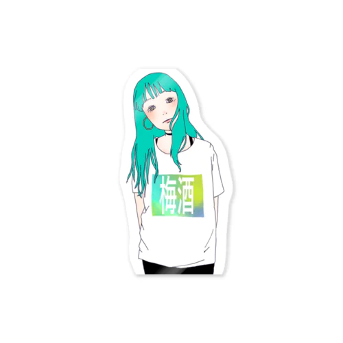 「ロックで。」 Sticker