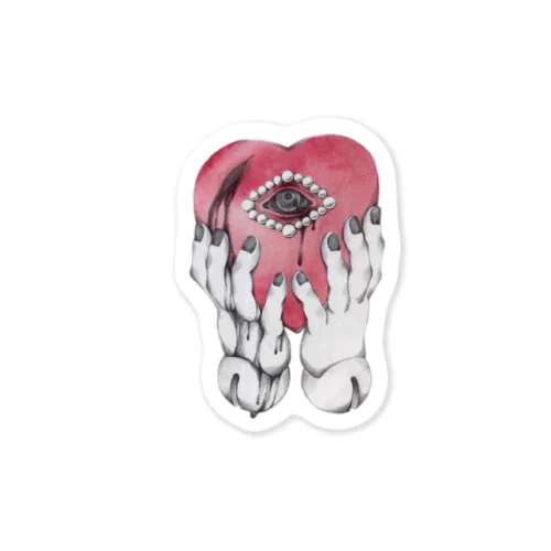 しんぞうとおうかくまく Sticker