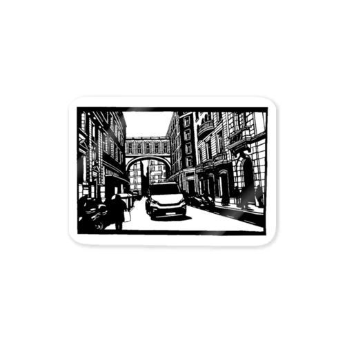 architecture-04 Sticker