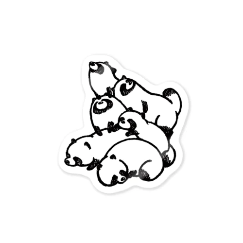 たぬき」ステッカーの通販 ∞ SUZURI（スズリ）