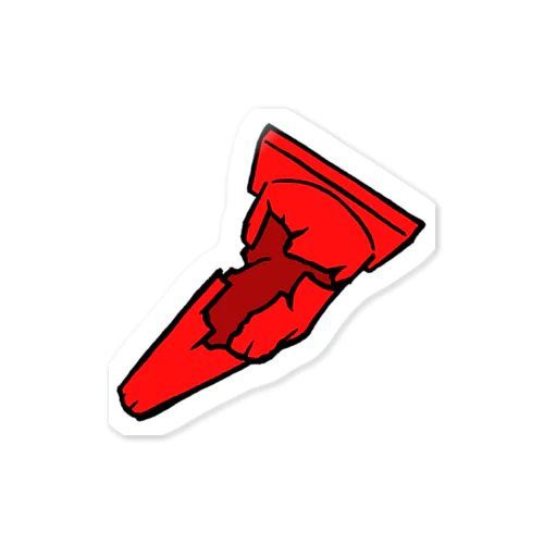 こわれパイロン Sticker