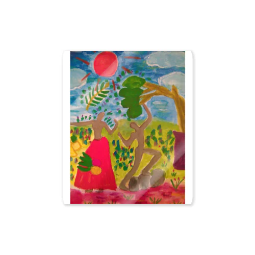 アースに生きる Sticker