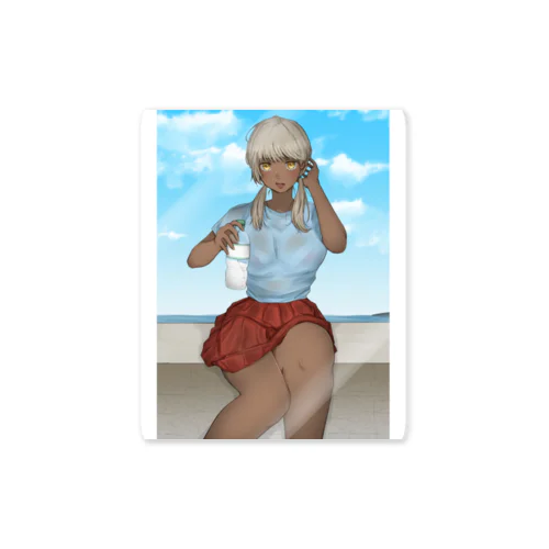 夏の日の彼女 Sticker