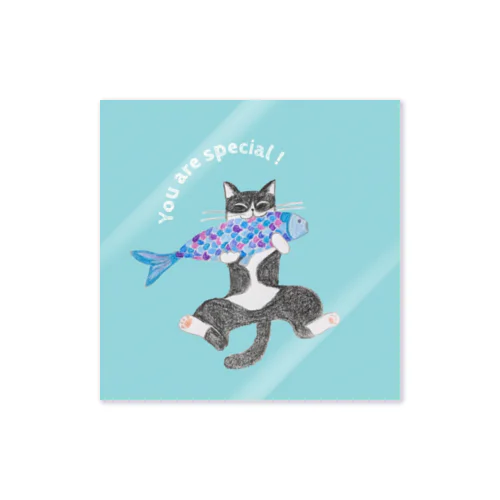 HUG♡CAT＆FISH Sticker