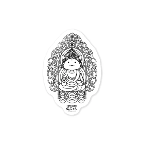 仏にゃん Sticker