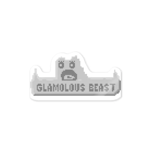 GLAMALOUS BEAST Sticker