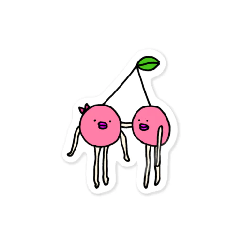 さくらんぼ Sticker