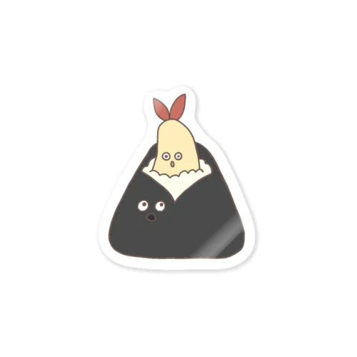 天むすになった！えびてんくん Sticker