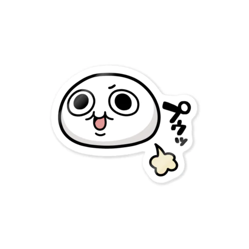 モチゾーおなら Sticker