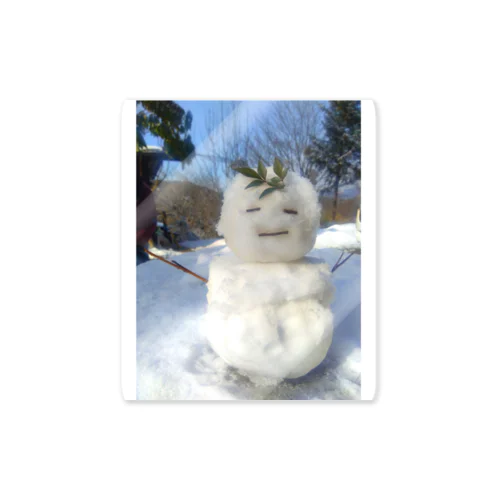 雪だるま3号 Sticker
