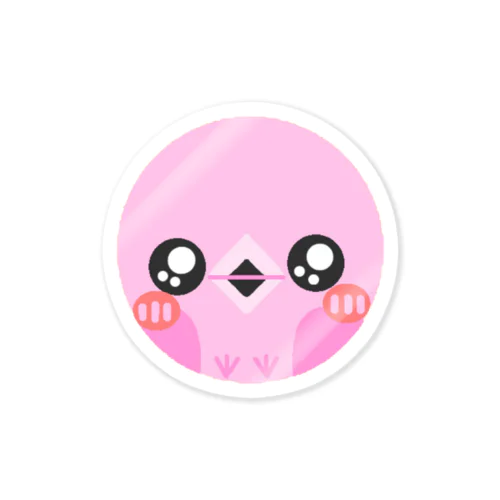 まんまるフラミンゴさん Sticker