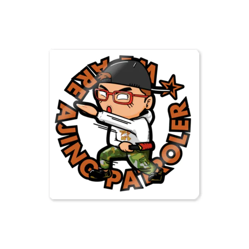 アジパト隊 Sticker