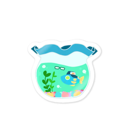 ありふれた鉢 Sticker