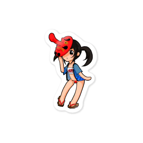 てんぐちん 全身 Sticker