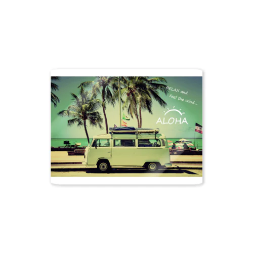 ALOHA ステッカー Sticker