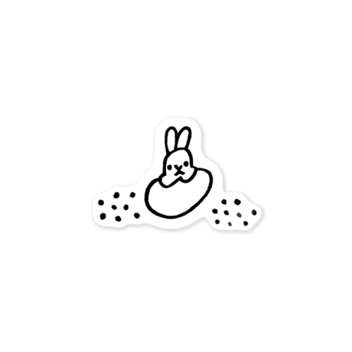 うさぎのイキザマ Sticker