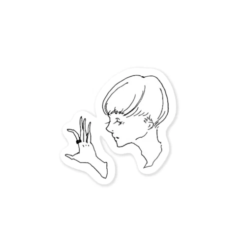 ボーイ Sticker